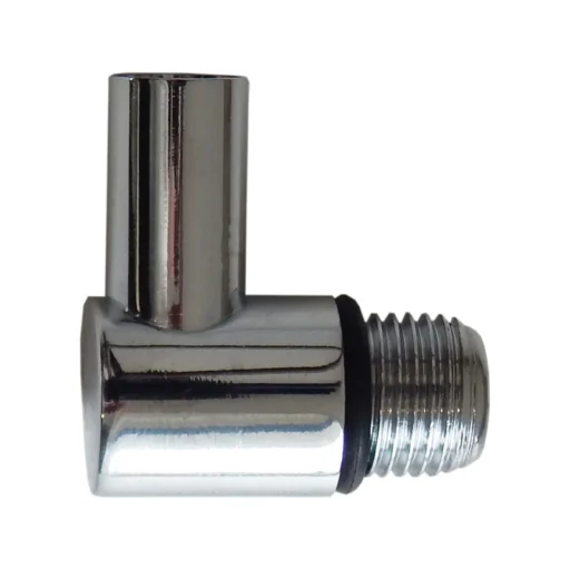 Γωνία μεταλλική 1/4″ αρσ. για βρυσάκι άνω πάγκου