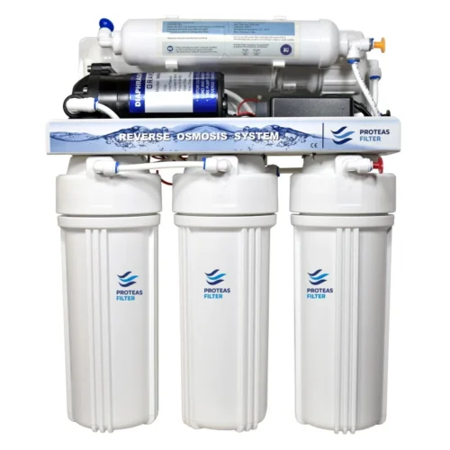 EW-041-0101-SITE2 Σύστημα αντίστροφης όσμωσης 5 σταδίων με αντλία