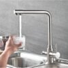 Τρίοδη βρύση γωνιακή SS304