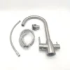 EW-062-0105-4 Τρίοδη βρύση SS304 καμπυλωτή με φαρδύ κορμό
