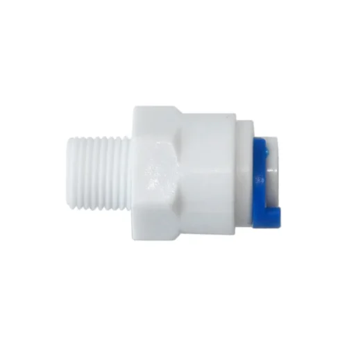 EW-095-0210-SITE Ρακόρ πλαστικό ίσιο 1/8″ αρσ. – 1/4″ σωλ. κουμπωτό